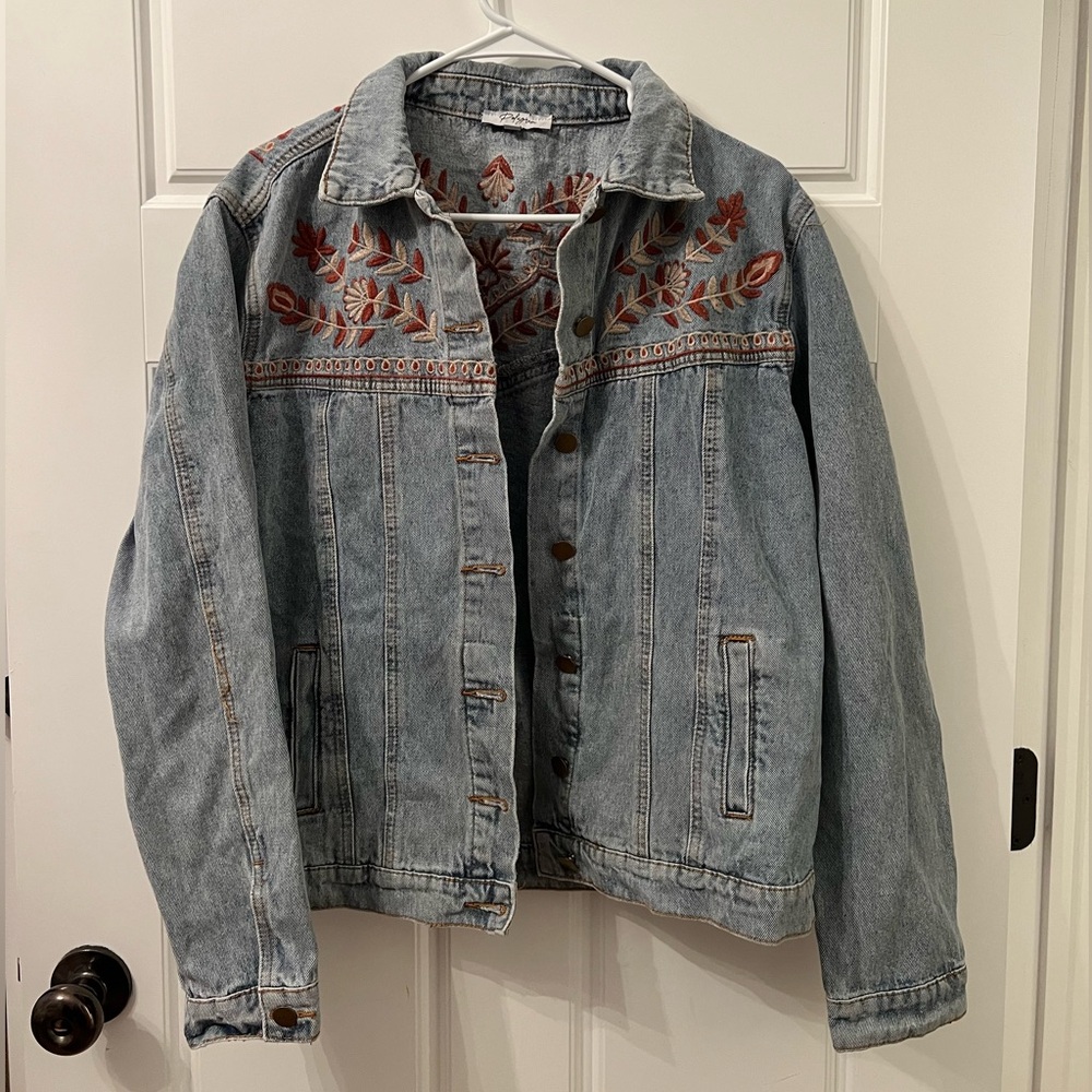 Embroidered Jean Jacket